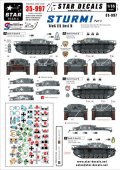 STAR DECALS[SD35-997]1/35　突撃砲#3. III号突撃砲B型 デカールセット