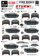 STAR DECALS[SD35-998]1/35　突撃砲#2 III号突撃砲B型 デカールセット