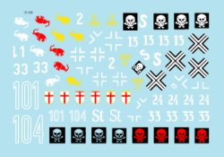 画像2: STAR DECALS[SD35-998]1/35　突撃砲#2 III号突撃砲B型 デカールセット