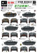 STAR DECALS[SD35-999]1/35　突撃砲#1 III号突撃砲A/B/C/D型 デカールセット