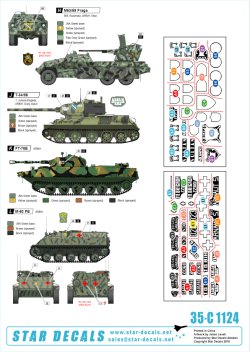 画像2: STAR DECALS[SD35-C1124]1/35 ボスニア紛争のAFV #2 ボシュニャク人勢力のM-84,T-34,M-18 etc.