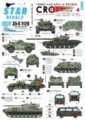 STAR DECALS[SD35-C1126]1/35 ボスニア紛争のAFV #4 クロアチア人勢力のM-84,T-34,M-18 etc.