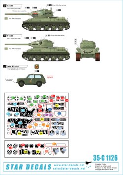 画像2: STAR DECALS[SD35-C1126]1/35 ボスニア紛争のAFV #4 クロアチア人勢力のM-84,T-34,M-18 etc.