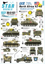 STAR DECALS[SD35-C1127]1/35 WWII米 北アフリカ'42-43 M4A1,プリースト etc.