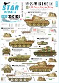 STAR DECALS[SD35-C1135]1/35 WWII独 SSヴィーキング師団 #2 指揮車両 パンター,IV号,Sd.kfz.251