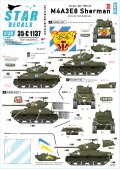 STAR DECALS[SD35-C1137]1/35 朝鮮戦争のM4A3E8 #2 第64戦車大隊,第15歩兵連隊