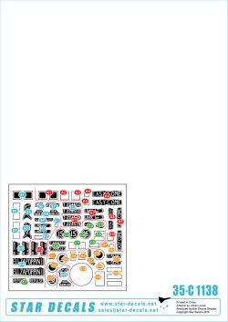 画像2: STAR DECALS[SD35-C1138]1/35 WWII英 イタリア戦線のシャーマンIII 第46王立戦車連隊 etc.
