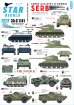 画像1: STAR DECALS[SD35-C1141]1/35 ボスニア紛争のAFV #6 セルビア人のT-34,BRDM-2他 (1)
