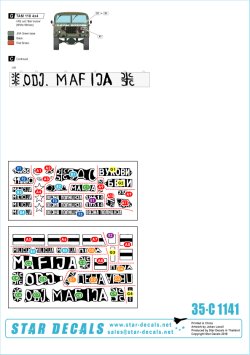 画像2: STAR DECALS[SD35-C1141]1/35 ボスニア紛争のAFV #6 セルビア人のT-34,BRDM-2他