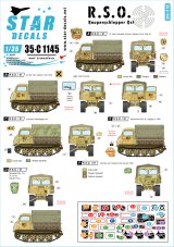 STAR DECALS[SD35-C1145]1/35 WWII独 R.S.O./01