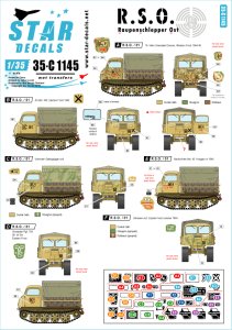 画像1: STAR DECALS[SD35-C1145]1/35 WWII独 R.S.O./01 (1)