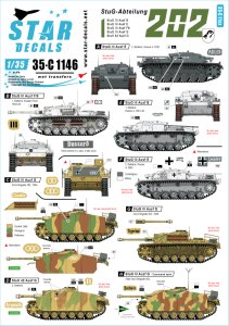 画像1: STAR DECALS[SD35-C1146]1/35 WWII独 第202突撃砲大隊 (1)