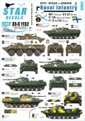 STAR DECALS[SD35-C1152]1/35 現用ソビエト/ロシア軍の海軍歩兵 #4