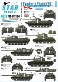 STAR DECALS[SD35-C1154]1/35 プラハ1968 ダニューブ作戦 #2