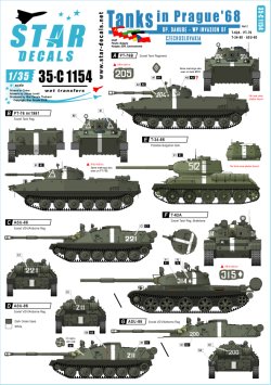 画像1: STAR DECALS[SD35-C1154]1/35 プラハ1968 ダニューブ作戦 #2