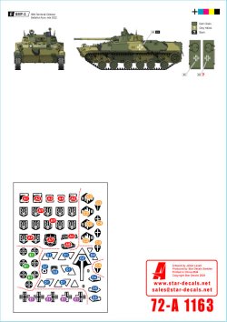 画像3: STAR DECALS[SD72-A1163]1/72 現用 ウクライナの戦争＃20 ウクライナ軍のBMP-1/BMP-3歩兵戦闘車(2022-2024年)