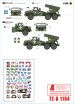 画像3: STAR DECALS[SD72-A1164]1/72 現用 ウクライナの戦争＃21 ウクライナ軍の大口径自走砲/ロケット砲 2S1グヴォズジーカ/2S9ノナ/2S19ムスタ-S/TOS-1A/BM-21グラード(2022-2024年) (3)
