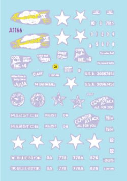 画像2: STAR DECALS[SD72-A1166]1/72 WWII アメリカ ヨーロッパのM4A3(76)シャーマン 1944-45年 第25/第37/第761/第778戦車大隊 サンダーボルト/クールスタッズ・インク/カウンターアタック/ビリーボーイ