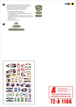画像3: STAR DECALS[SD72-A1166]1/72 WWII アメリカ ヨーロッパのM4A3(76)シャーマン 1944-45年 第25/第37/第761/第778戦車大隊 サンダーボルト/クールスタッズ・インク/カウンターアタック/ビリーボーイ