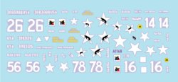 画像2: STAR DECALS[SD72-A1168]1/72 WWII アメリカ 「ザ・スーパー6」ヨーロッパの第6機甲師団＃2 1944-45年 第15/第68/第69戦車大隊 M4突撃戦車編 M4 105mm/M4A3E2ジャンボ