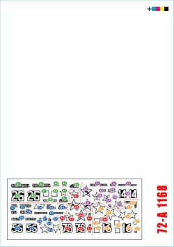 画像3: STAR DECALS[SD72-A1168]1/72 WWII アメリカ 「ザ・スーパー6」ヨーロッパの第6機甲師団＃2 1944-45年 第15/第68/第69戦車大隊 M4突撃戦車編 M4 105mm/M4A3E2ジャンボ