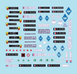 画像2: STAR DECALS[SD35-C1419]1/35 現用 フランス インドシナ戦争＃6 装甲車・水陸両用車 コベントリー装甲車/M29Cクラブ/ウィーゼル/DUKW