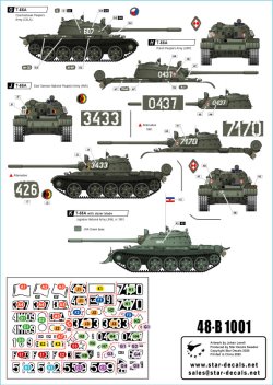 画像2: STAR DECALS[SD48-B1001]1/48 現代 露/ソ 冷戦時代のT-55A ソビエト及びワルシャワ機構