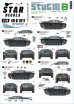 画像1: STAR DECALS[SD48-B1017]1/48 WWII ドイツIII号突撃砲B イースタンフロント1941〜42＃2 第182突撃大隊 第190突撃大隊 第197突撃大隊 第243突撃大隊 (1)