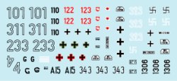 画像3: STAR DECALS[SD72-A1001] 1/72 ベルリンの戦い 45 #1 ハーフトラック、突撃砲、ティーガーI/II