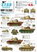 STAR DECALS[SD72-A1002] 1/72 ベルリンの戦い 45 #2 ノルトラント師団とパンター