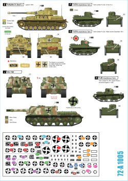 画像2: STAR DECALS[SD72-A1005]1/72 WIIのフィンランド戦車 #1 デカールセット KV-1,IV号,JSU-152,T37/T38