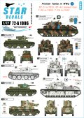 STAR DECALS[SD72-A1006]1/72 WWIIのフィンランド戦車 #2 デカールセット T-28,BT-5,BT-42,JSU-152,T37/T38