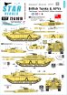 画像1: STAR DECALS[SD72-A1010]1/72 湾岸戦争1991 #1 デカールセット 英チャレンジャー/M109A2 (1)