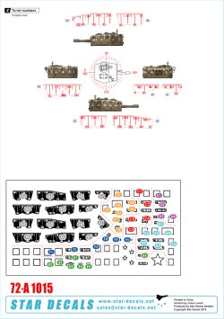 画像2: STAR DECALS[SD72-A1015]1/72 WWII英 ノルマンディーの英軍海兵隊 火力支援車両 セントー