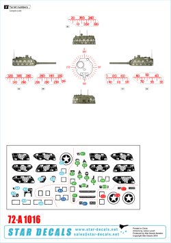 画像2: STAR DECALS[SD72-A1016]1/72 WWII英 ノルマンディーの英軍海兵隊 火力支援車両 シャーマンMk.Vデカールセット