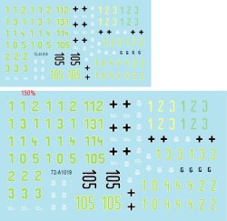 画像3: STAR DECALS[SD72-A1019]1/72 西部戦線のティーガー#1 SS第101/501重戦車大隊 第1中隊