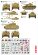 画像2: STAR DECALS[SD72-A1024]1/72 WWII 独 イタリア戦線のドイツ戦車＃4 III号戦車火炎放射型 III号戦車G/J型 IV号戦車H型 (2)