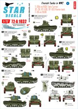 STAR DECALS[SD72-A1032]1/72 WWIIのフィンランド戦車＃4