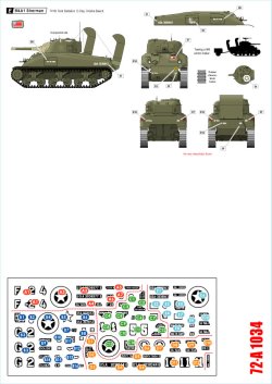 画像2: STAR DECALS[SD72-A1034]1/72 WWII 米 M4A1シャーマンD-デイ75周年スペシャル フランス ノルマンディー1944年