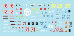 画像2: STAR DECALS[SD72-A1039]1/72 WWII 英 英国陸軍 Dディ75周年記念スペシャル シャーマンフライMkIc/MkVc
