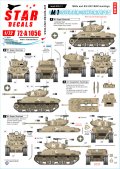STAR DECALS[SD72-A1056]1/72 現用 イスラエル IDFのAFV＃1 1960年代と六日間戦争時のIDFマーキング集 M1スーパーシャーマン