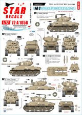 STAR DECALS[SD72-A1056]1/72 現用 イスラエル IDFのAFV＃1 1960年代と六日間戦争時のIDFマーキング集 M1スーパーシャーマン