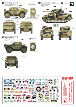 画像2: STAR DECALS[SD72-A1064]1/72 WWII 豪/新 ANZAC＃1 オーストラリア/ニュージーランド合同軍がアフリカと中東で運用したAFVパート1