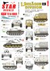 画像1: STAR DECALS[SD72-A1069]1/72 WWII 独 第1スキー猟兵師団 T-34m/41 T-34m/43 III号突撃砲G型/RSO1/グリーレH型/キューベルワーゲン (1)