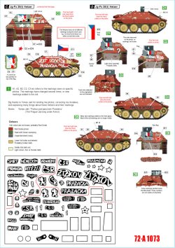 画像2: STAR DECALS[SD72-A1073]1/72 WWII チェコレジスタンスのJgPz38(t)ヘッツアー プラハ蜂起1945