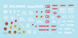 画像3: STAR DECALS[SD72-A1083]1/72 WWII ソ/露 ロシア赤軍T-34/85 1944年砲塔 1944〜45