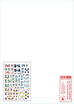 画像2: STAR DECALS[SD72-A1086]1/72 WWII 独 パンツァーインデザート＃3 北アフリカでのII号戦車A〜C型