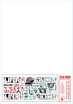 画像2: STAR DECALS[SD72-A1090]1/72 ベトナム戦争 ベトナムにおけるガントラック
