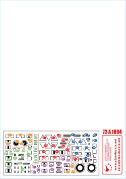 画像2: STAR DECALS[SD72-A1094]1/72 WWII 英 イタリアでのイギリス王立砲兵隊 M7プリーストHMC シャーマン指揮戦車 M3A1ハーフトラック