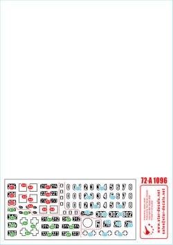 画像2: STAR DECALS[SD72-A1096]1/72 WWII 独 ドイツ国防軍タイガーI 第502重戦車大隊＃2 タイガー初期/中期型 1943〜45